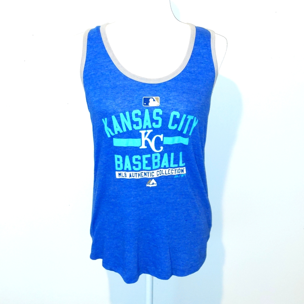 Women's MLB Kansas City Royals racer back tank top